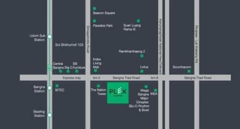 For sale and for rent 4 bedrooms townhouse in Bang Phli, Samut Prakan