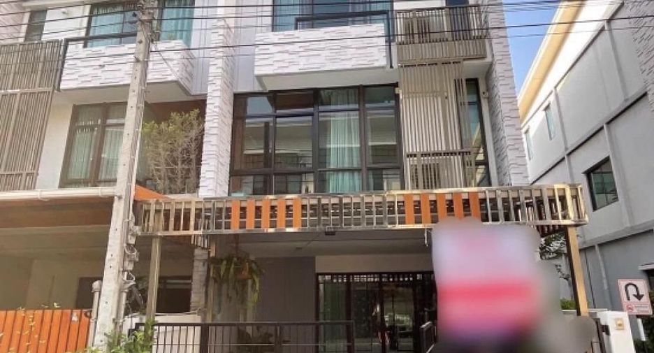 For sale そして for rent 4 ベッドルーム townhouse in Bang Phli, Samut Prakan