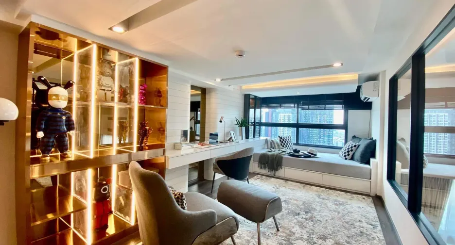 Condo en venta de 2 habitaciones en Huai Khwang, Bangkok