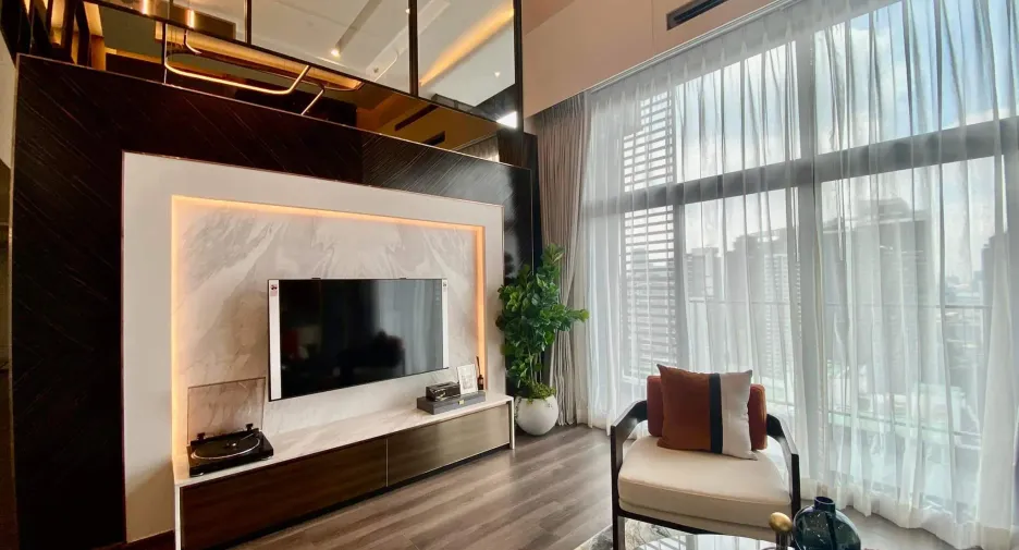 Condo en venta de 2 habitaciones en Huai Khwang, Bangkok
