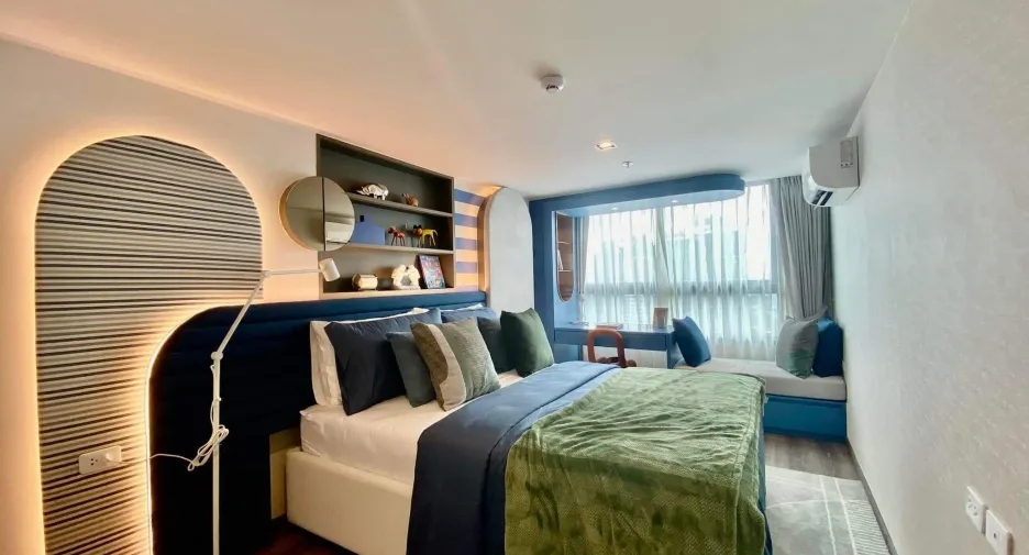 Condo en venta de 2 habitaciones en Huai Khwang, Bangkok