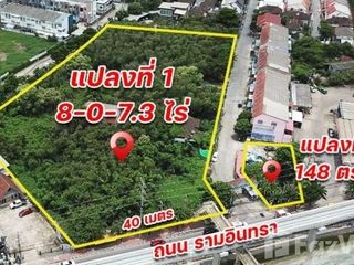 For sale land in Khan Na Yao, Bangkok