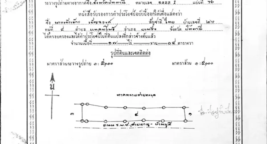 ขาย ที่ดิน ใน ยะหริ่ง, ปัตตานี