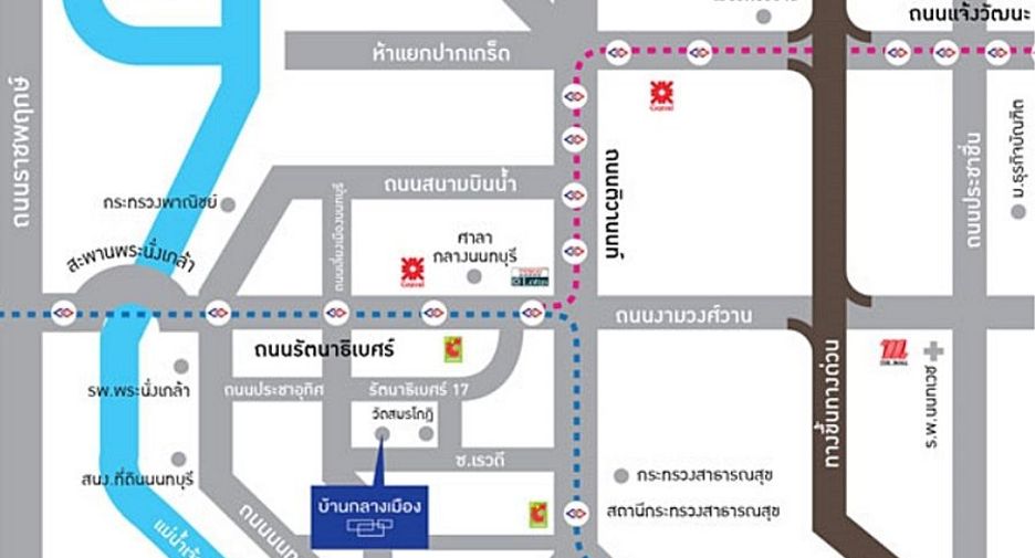 For sale 3 bedrooms townhouse in Mueang Nonthaburi, Nonthaburi