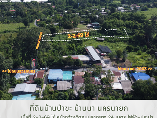À vendre terrain à Ban Na, Nakhon Nayok
