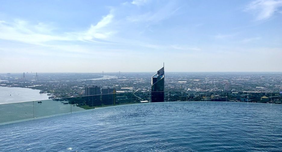 For sale and for rent 2 bedrooms condo in Bang Kho Laem, Bangkok