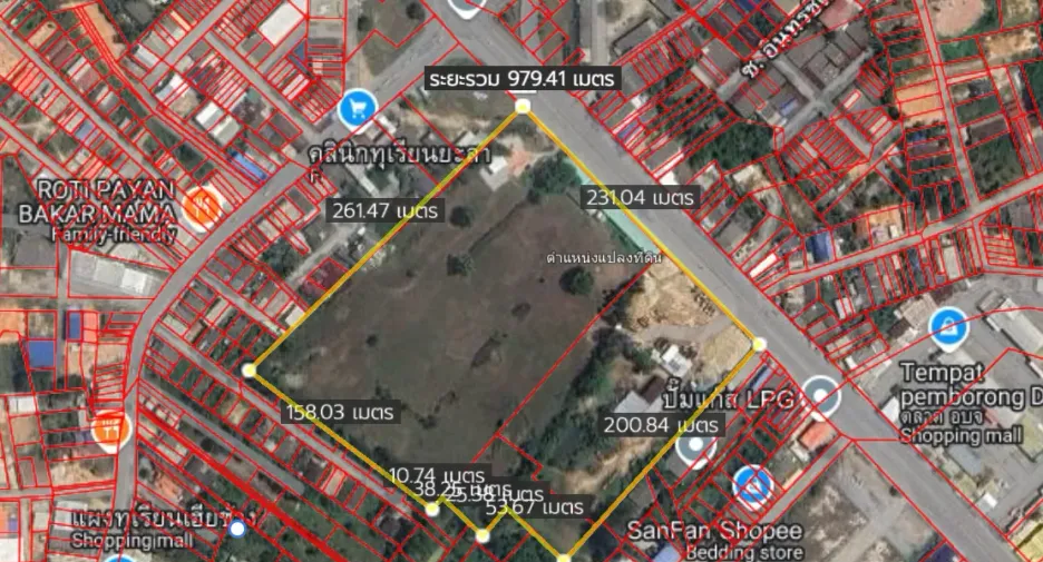 For sale land in Mueang Yala, Yala