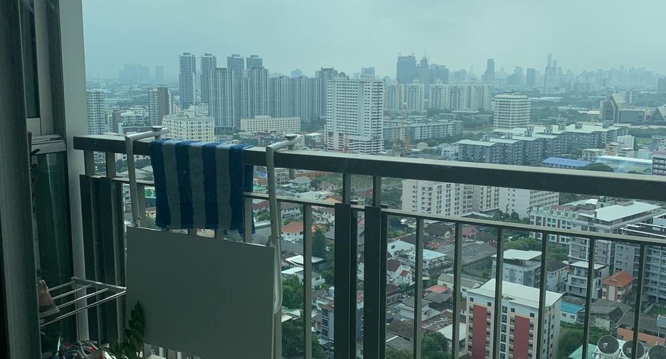 For sale and for rent 1 bed condo in Huai Khwang, Bangkok