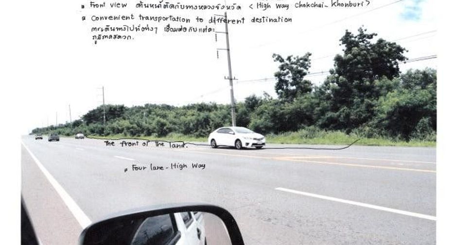 À vendre terrain à Khon Buri, Nakhon Ratchasima
