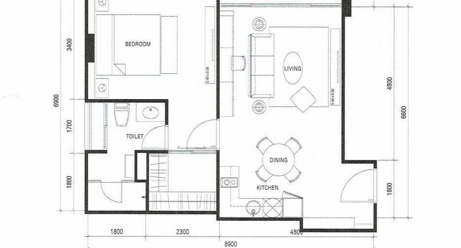 For sale 1 bed condo in Pathum Wan, Bangkok