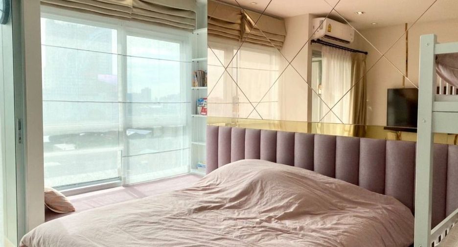For sale and for rent studio condo in Huai Khwang, Bangkok