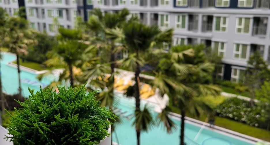 For rent studio condo in Khlong Luang, Pathum Thani
