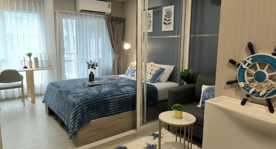 For rent studio condo in Khlong Luang, Pathum Thani