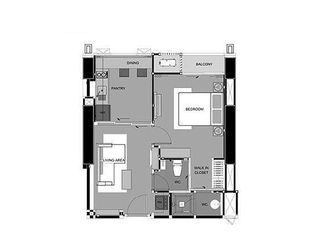 À vendre 1 chambre condo à Phaya Thai, Bangkok