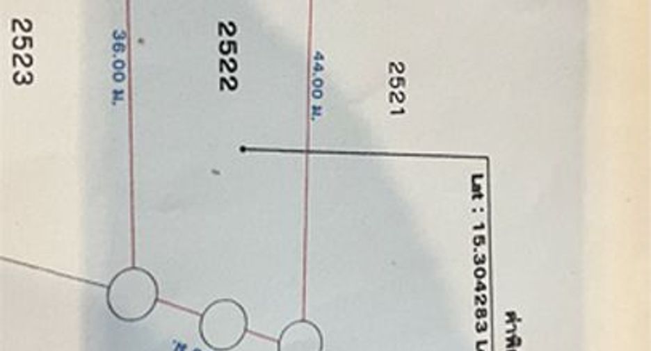 For sale land in Mueang Ubon Ratchathani, Ubon Ratchathani
