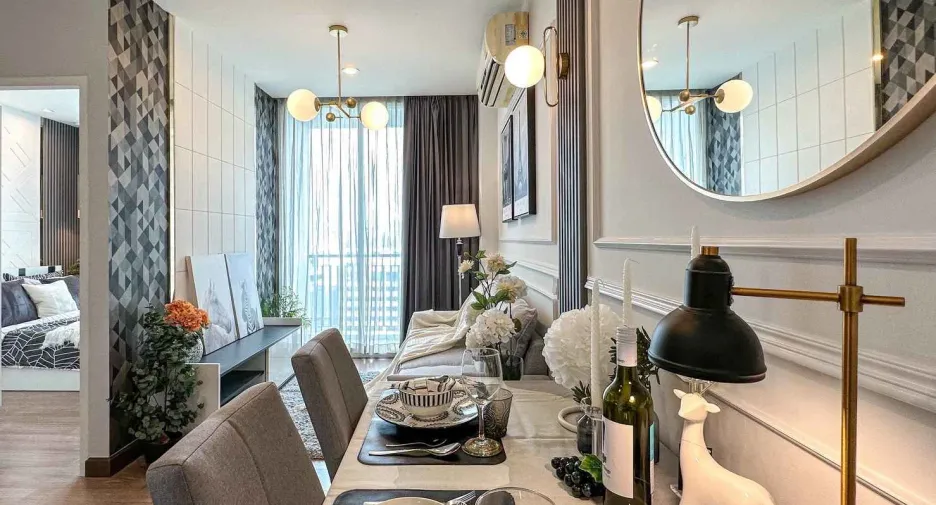 For sale 1 bed condo in Bang Kapi, Bangkok
