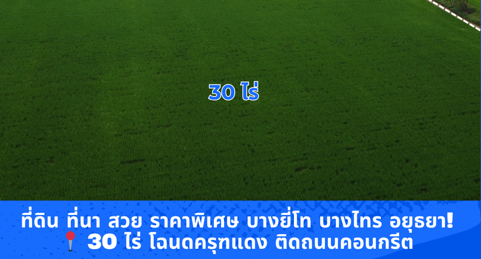 For sale land in Bang Sai, Phra Nakhon Si Ayutthaya