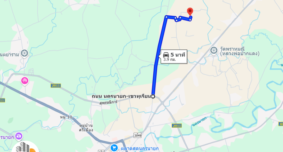 Продажа Участок в Mueang Nakhon Nayok, Накхоннайок