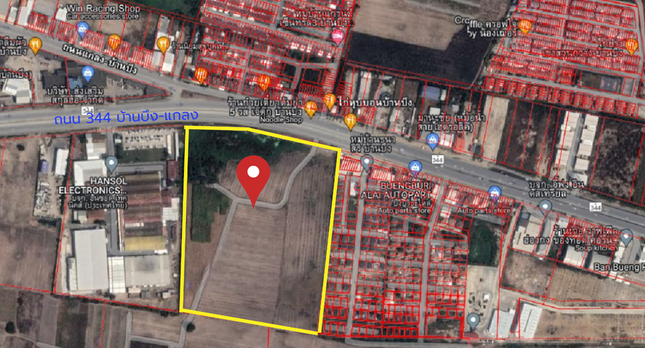 For sale land in Ban Bueng, Chonburi
