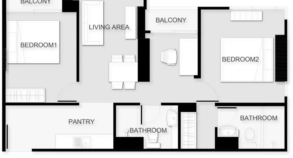 For sale 2 bedrooms condo in Thon Buri, Bangkok