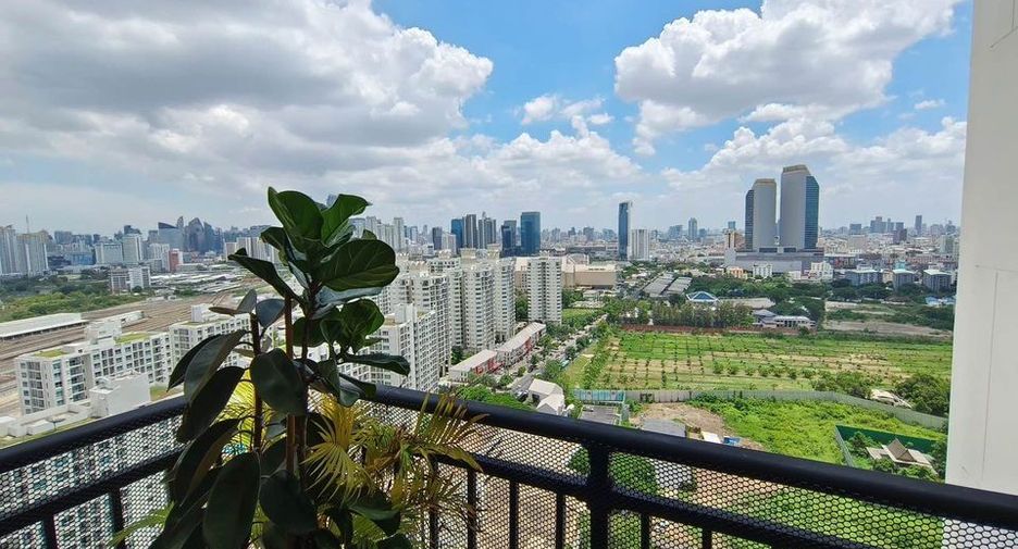 For sale and for rent 1 bed condo in Huai Khwang, Bangkok