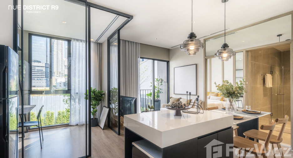 Wohnung zum Kauf mit 1 Zimmer in Huai Khwang, Bangkok