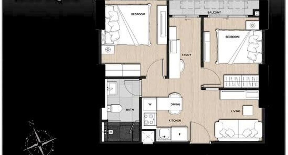 For sale 2 bedrooms condo in Phaya Thai, Bangkok
