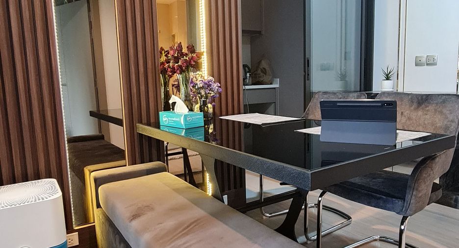 For sale and for rent 1 bed condo in Huai Khwang, Bangkok