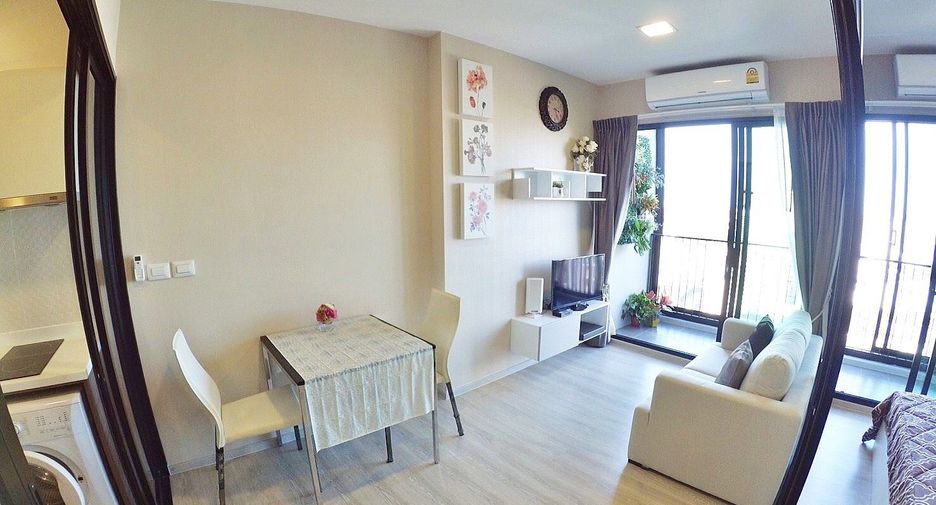 For sale and for rent 1 bed condo in Huai Khwang, Bangkok