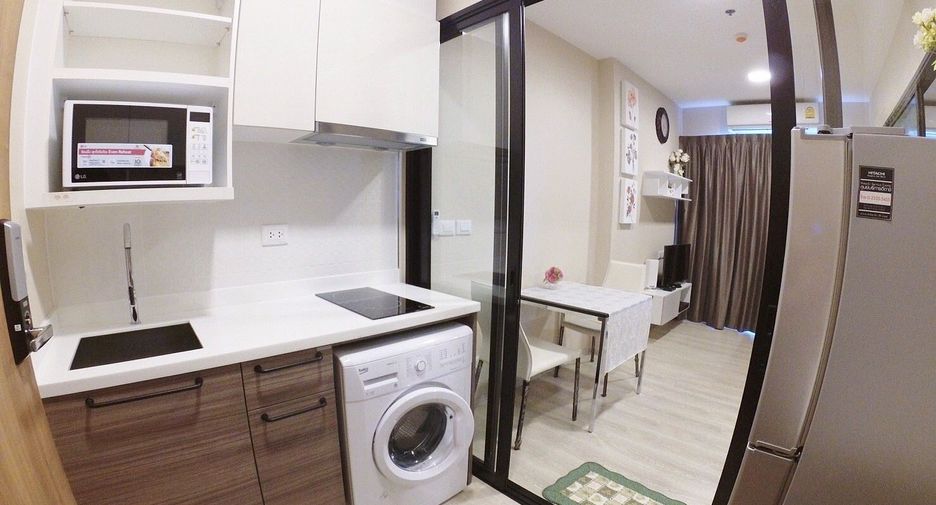 For sale and for rent 1 bed condo in Huai Khwang, Bangkok