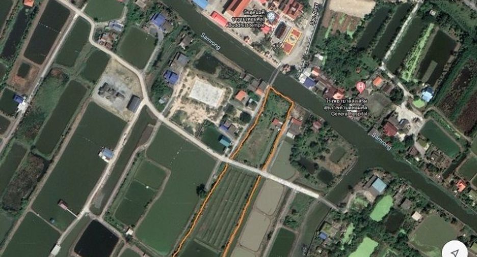 Terreno en venta en Bang Pakong, Chachoengsao
