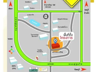 Casa adosada en venta de 3 habitaciones en Mueang Rayong, Rayong