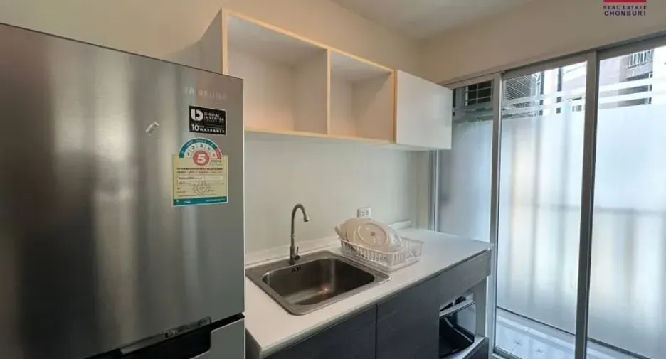 For sale 1 bed condo in Mueang Chon Buri, Chonburi