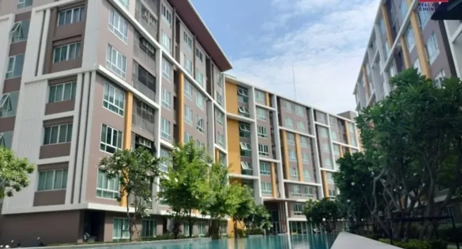 For sale 1 bed condo in Mueang Chon Buri, Chonburi
