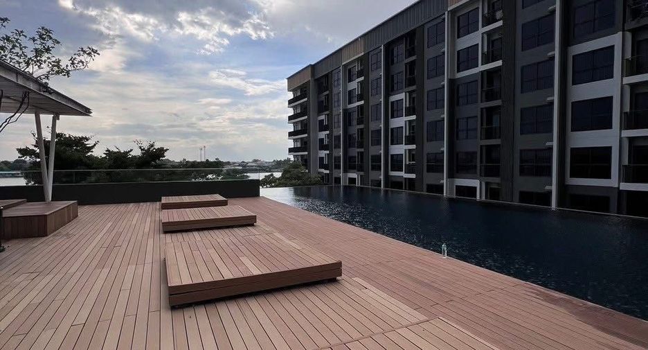 For rent studio condo in Mueang Nonthaburi, Nonthaburi