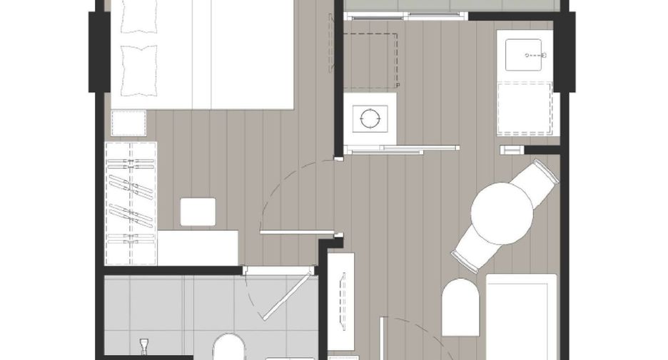 Wohnung zur Miete mit 1 Zimmer in Lam Luk Ka, Pathum Thani