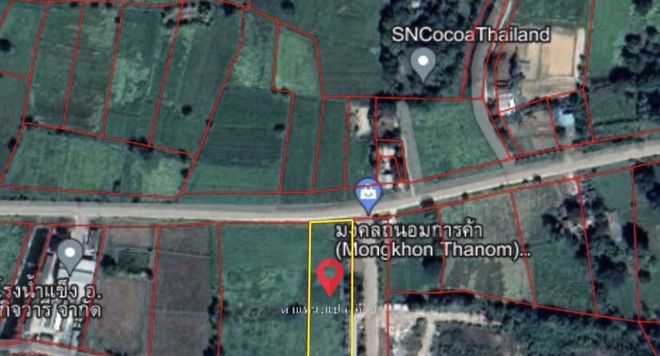 For sale land in Kantharawichai, Maha Sarakham