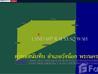 For sale land in Wang Noi, Phra Nakhon Si Ayutthaya