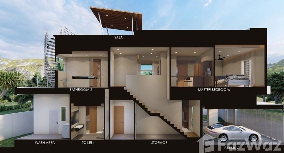 For sale 4 bedrooms villa in Kathu, Phuket