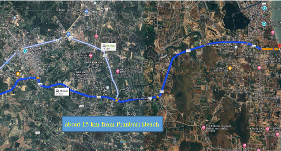 Grundstück zum Kauf in Pran Buri, Prachuap Khiri Khan