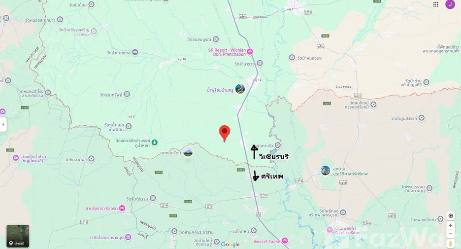 For sale land in Wichian Buri, Phetchabun