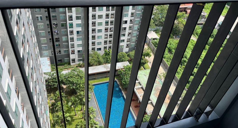For rent studio condo in Mueang Nonthaburi, Nonthaburi