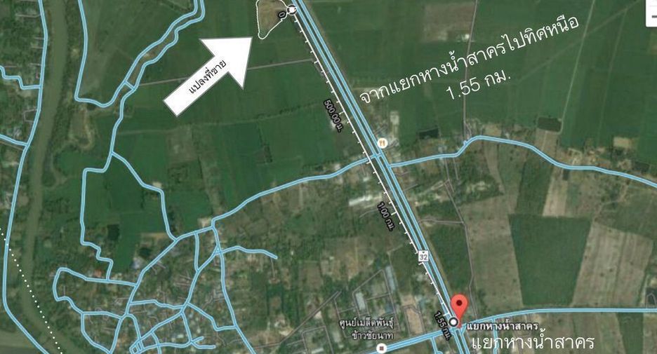 For sale land in Manorom, Chainat