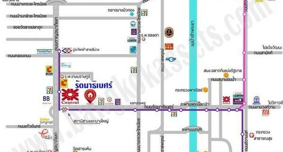 ให้เช่า 2 ห้องนอน ทาวน์เฮ้าส์ ใน บางบัวทอง, นนทบุรี