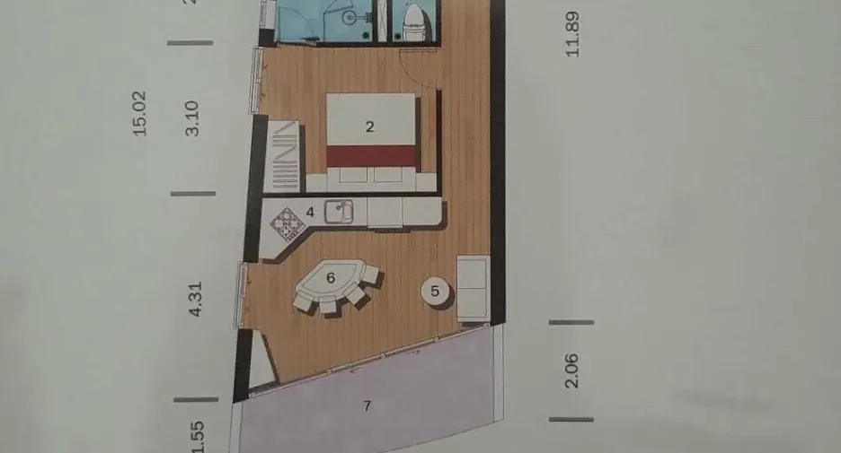 For sale 2 ベッドルーム condo in Mueang Phuket, Phuket