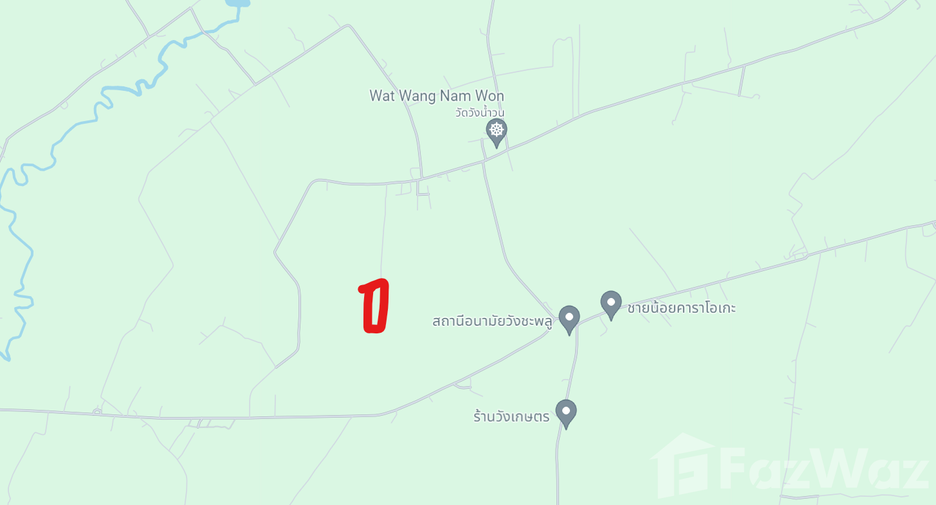À vendre terrain à Khanu Woralaksaburi, Kamphaeng Phet