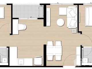 Condo en venta de 2 habitaciones en Suan Luang, Bangkok