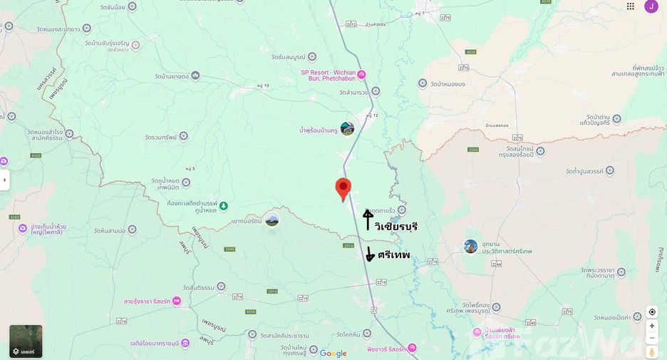 For sale land in Wichian Buri, Phetchabun