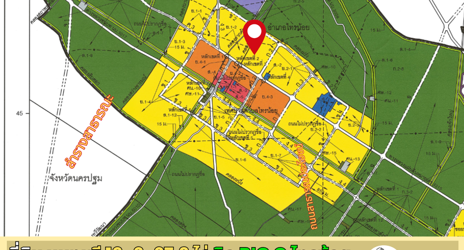 Terreno en venta en Sai Noi, Nonthaburi