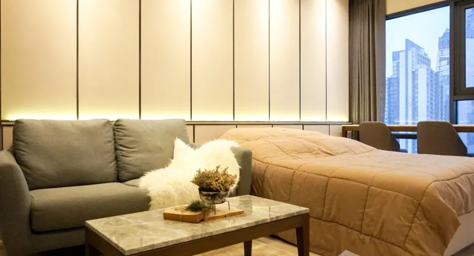 À vendre studio condo à Khlong Toei, Bangkok
